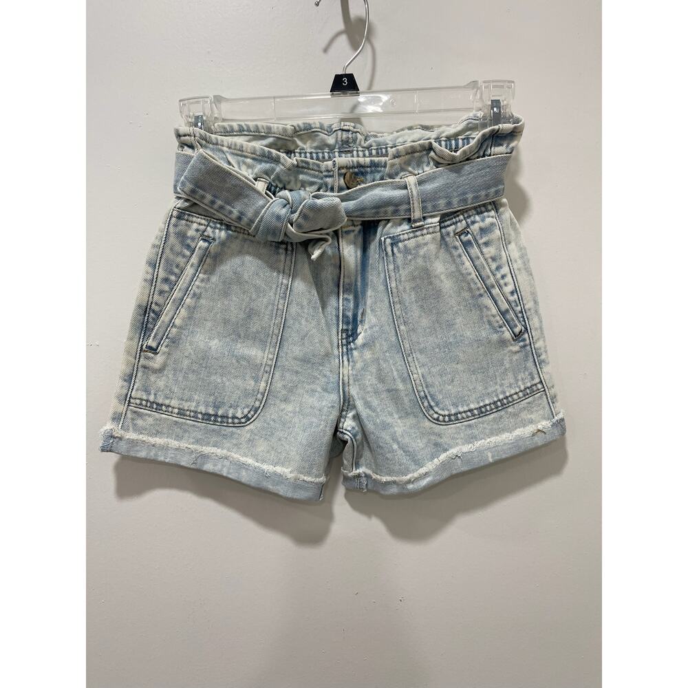 NWT - tracktr denim short paperbag